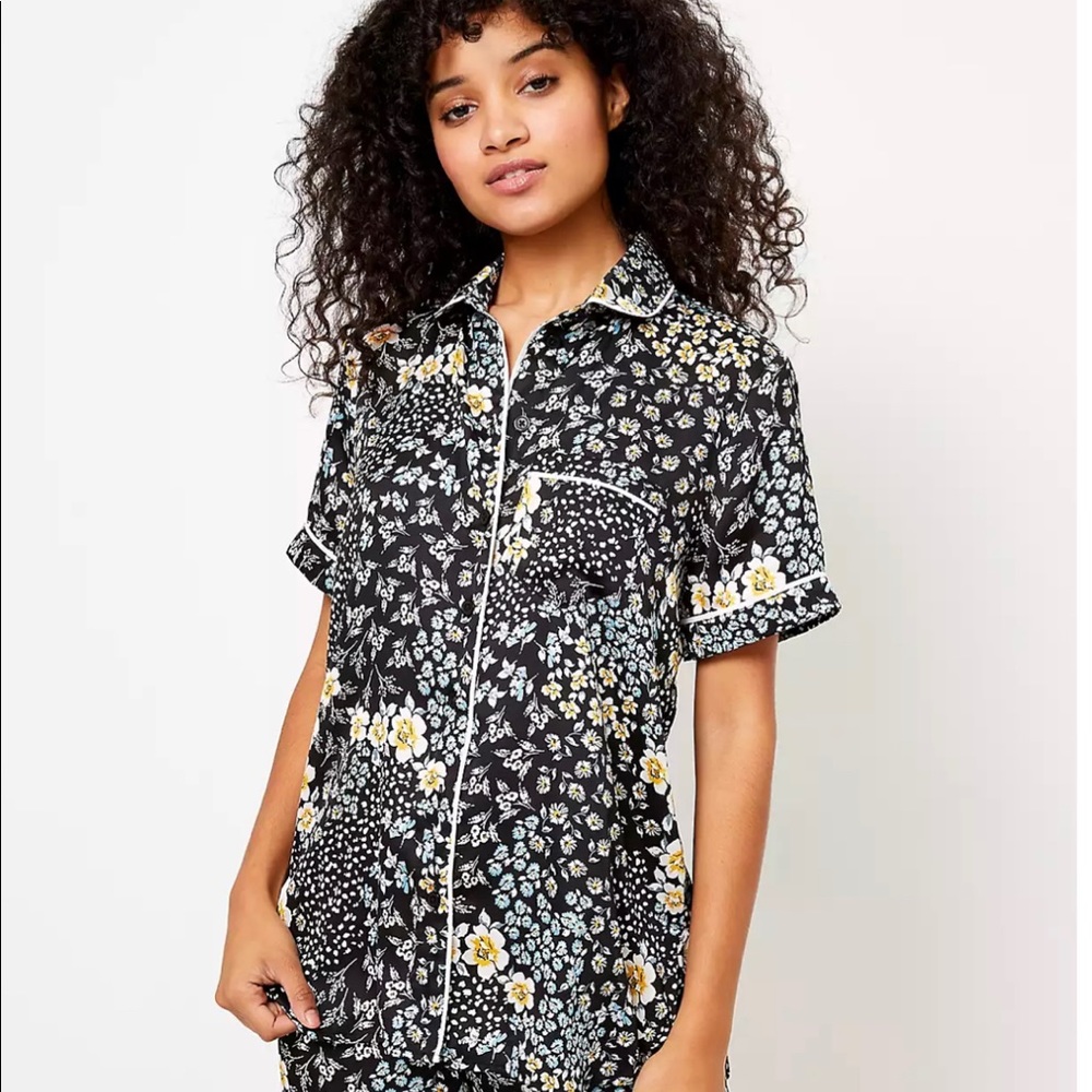 NWT LOFT Floral Pajama Set